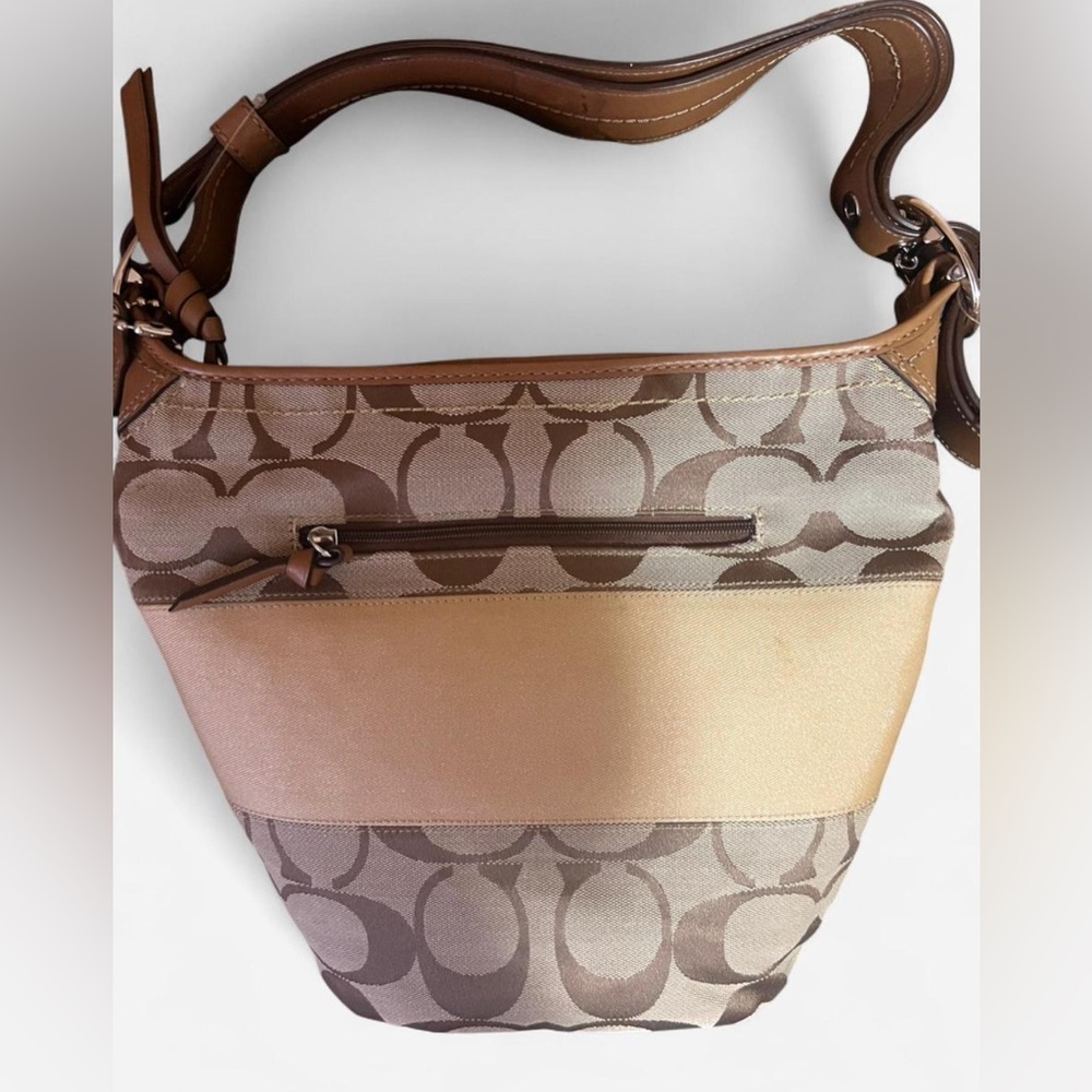 2000s coach signature bag with wallet